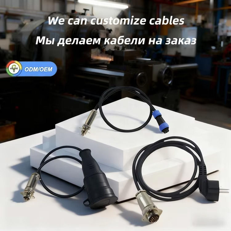 The KP metal connector supports customized cables, saving wiring time and enabling ready-to-use upon receipt