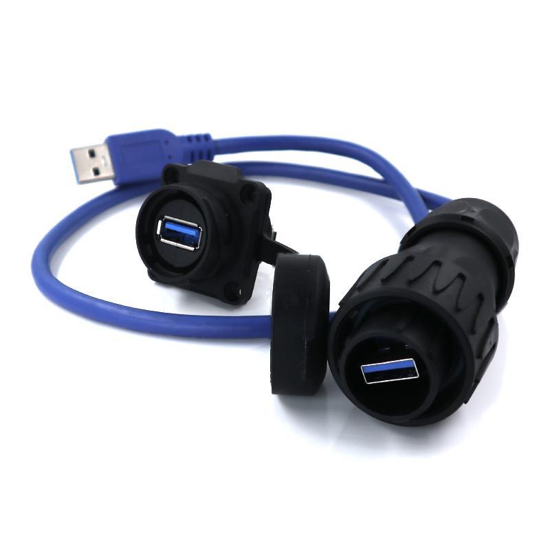 USB male and female connector