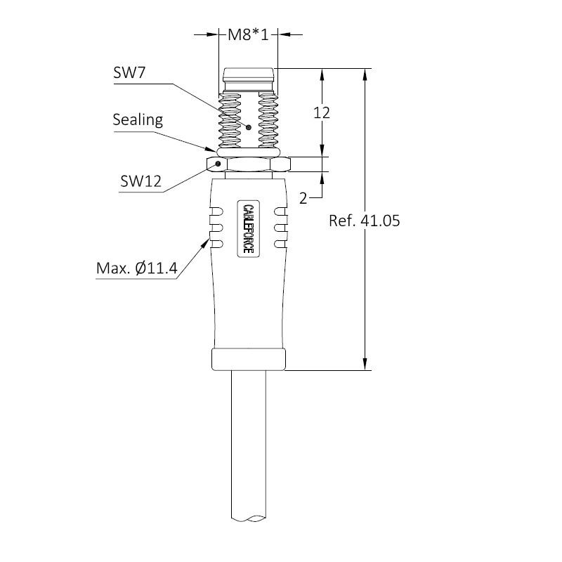 connector m8 3 pin