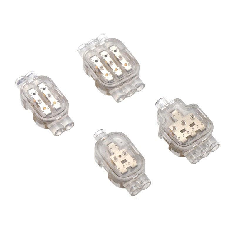 Gel filled wire connector