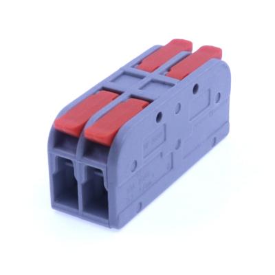 Conector compacto da emenda da porca da alavanca impulso rápido fio do bloco terminal do condutor fio ao conector do fio