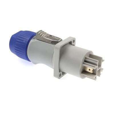 Conector impermeável do chassi IP67 Powercon