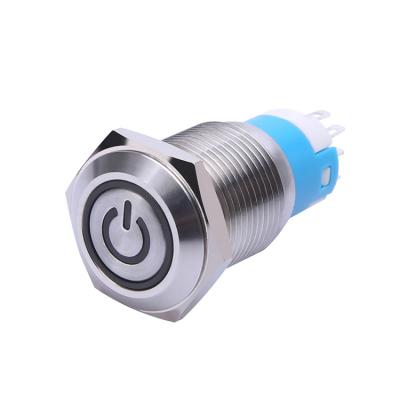 16mm push button switch