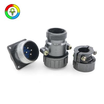 Conector Circular de Aviação P20J6A P20J6Q P20K6Q | Chicotes de Cabos Personalizáveis