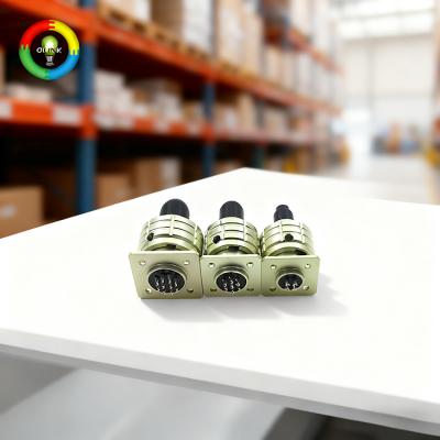 Mini Circular Bayonet Quick Terminal 4 Pin & 10 Pin Connector - For Stable Current Transmission & Secure Lock Design