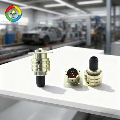 Male/Female Quick Connector - For Outdoor Industrial Devices & High-Current Electrical Systems, Fast Mating & Overcurrent Protection