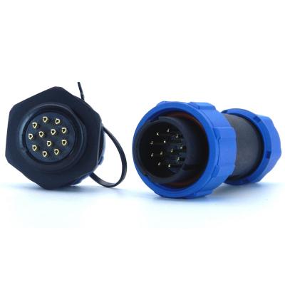 Conector de fio à prova de água de plástico IP67