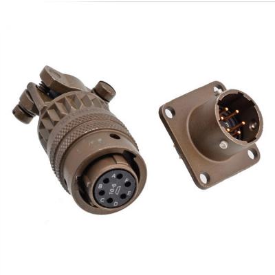 Plugue de aviação reto de 26482 séries macho fêmea MS3116 PT06E 10-6 6pin