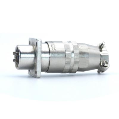 Conector rápido de metal elétrico de 2 pinos da série XS10